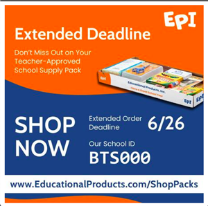 Extended Deadline